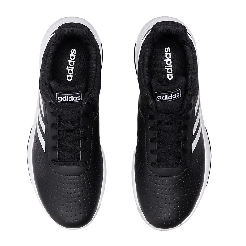 adidas男鞋网球鞋网球训练实战运动鞋F36717 F36717黑色/白色