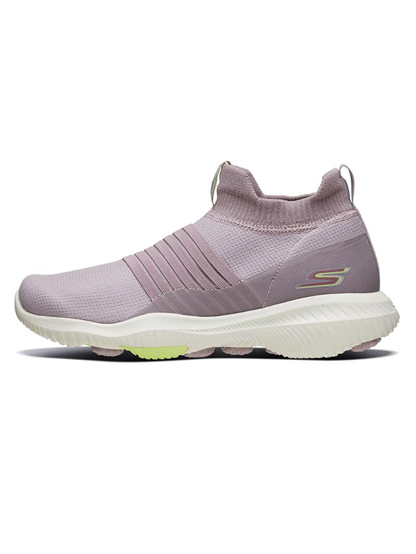 skechers斯凯奇女鞋新品一脚蹬松紧带健步鞋轻质缓震休闲鞋667061