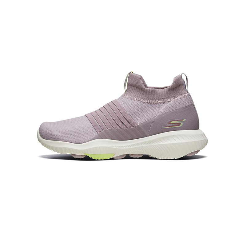 Skechers斯凯奇女鞋新品一脚蹬松紧带健步鞋轻质缓震休闲鞋667061