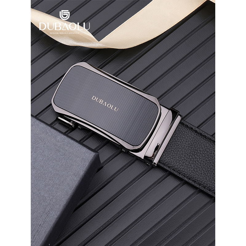 dubaolu/都宝路【本命年皮带】新品商务时尚男士牛皮自动扣皮带男式