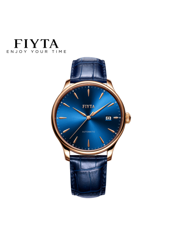 飞亚达fiyta手表自动机械表防水皮带男表休闲商务百搭男士手表多色可