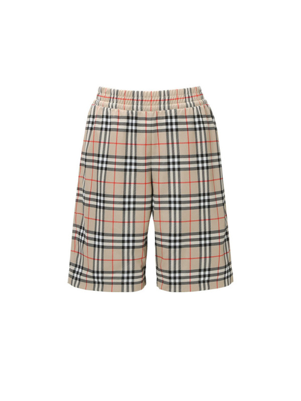 BURBERRY 短裤 经典格纹 棉质 8026469