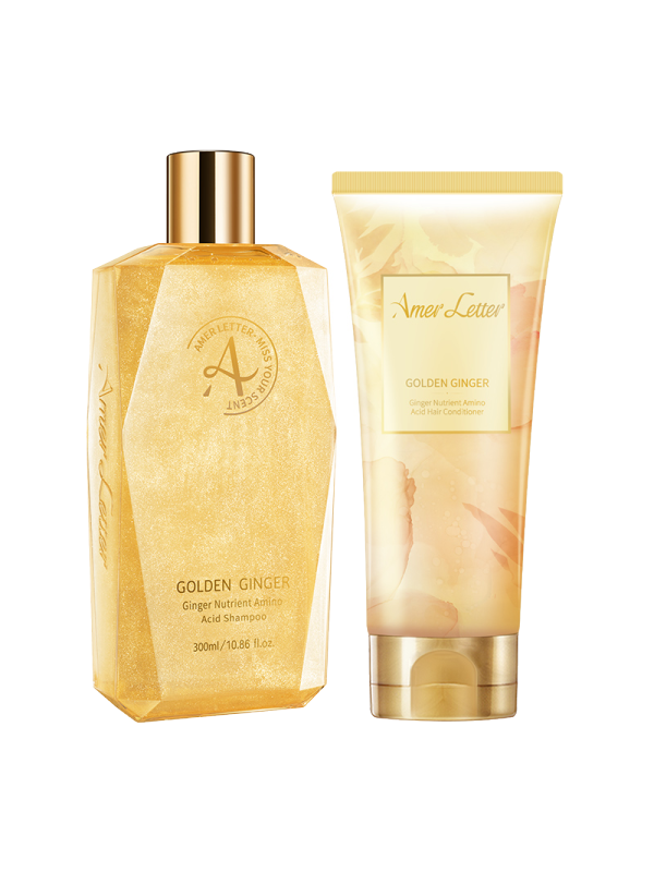 爱慕哲学全氨基酸体系生姜养发洗发护发金姜套装[赠洗衣精华]
