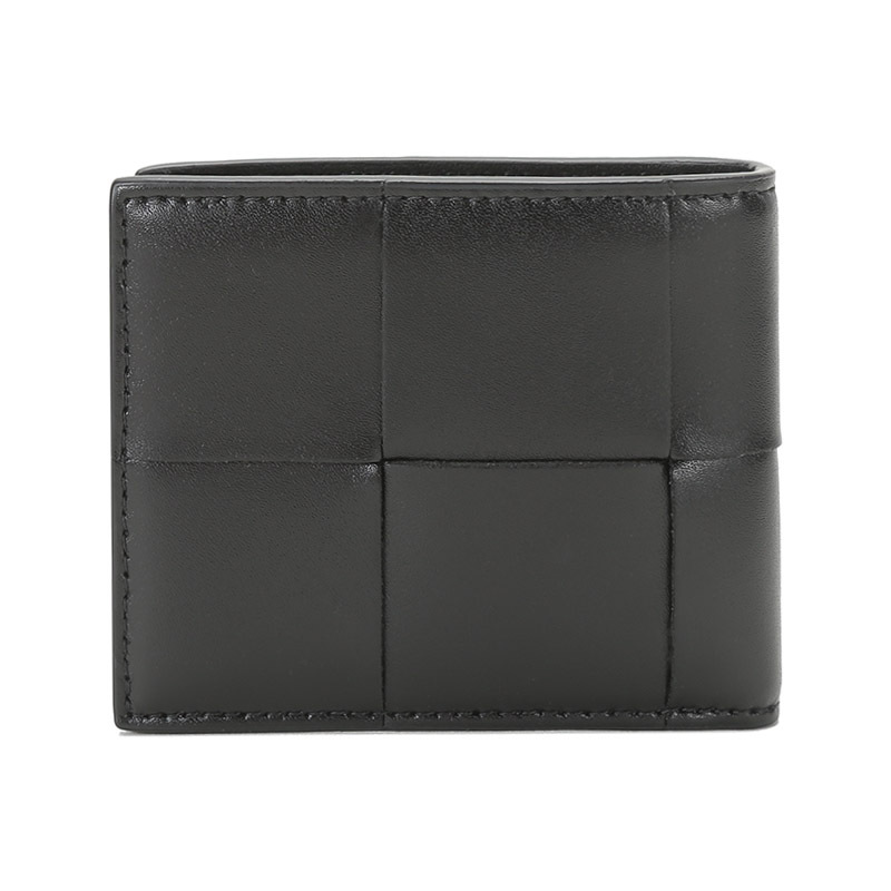 宝缇嘉 BOTTEGA VENETA BV 男士牛皮革编织Intrecciato短款钱包钱夹649603 VBWD2