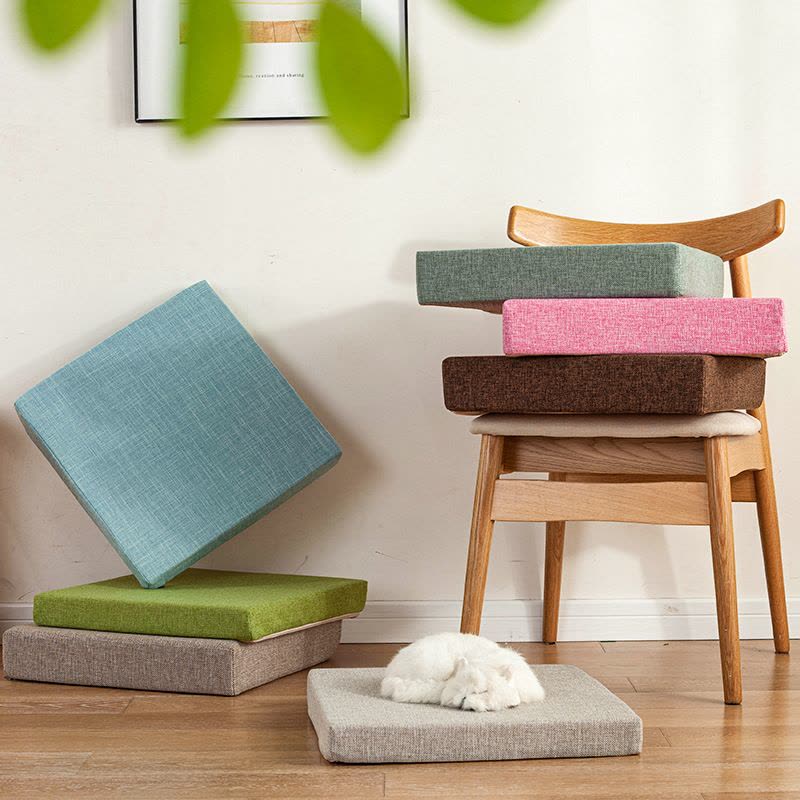 Ceba沙发垫子海绵垫坐垫高密度加厚加硬红木椅子座垫增高实木图片