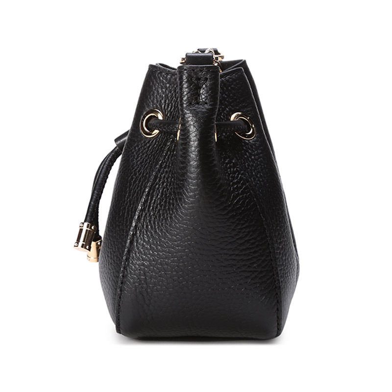 michael kors mk女包 phoebe牛皮革超小号单肩斜挎包抽绳包水桶包32h1