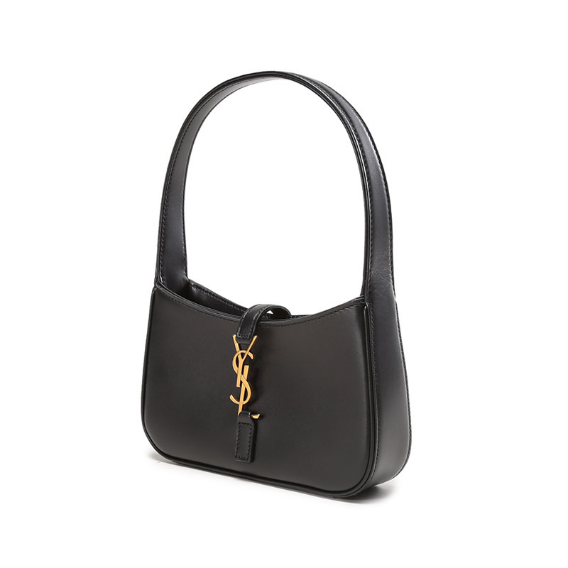 圣罗兰saintlaurent女士牛皮革ysl标志hobo手提单肩包腋下包流浪包