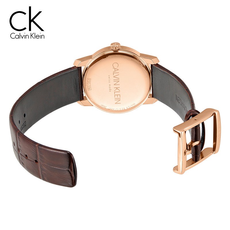 CK卡文克莱（CalvinKlein)手表CITY系列时尚休闲商务石英女士手表K2G23620
