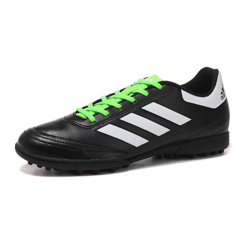 【自营】adidas阿迪达斯男子足球鞋夏季TF碎钉运动鞋BB0585 BB0585一号黑+白+太阳能绿