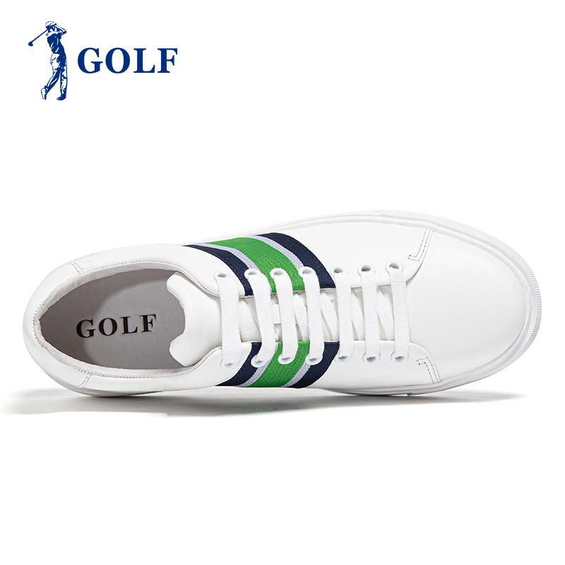 高尔夫/GOLF男鞋低帮板鞋男韩版潮流时尚男鞋百搭鞋子男士真皮休闲鞋