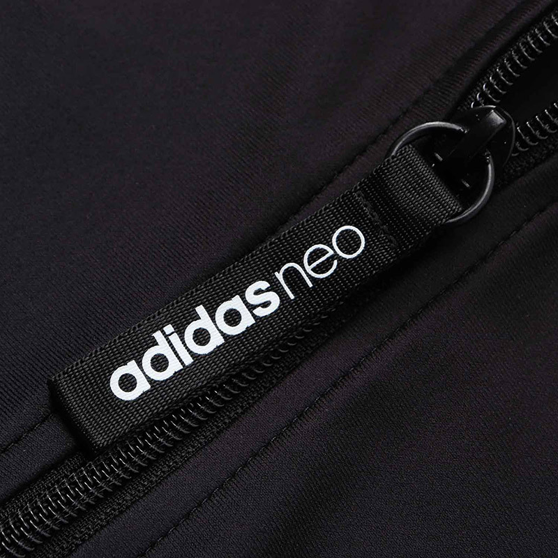 adidas阿迪达斯neo女装春季运动外套夹克运动服dw8319ldw8319黑黑