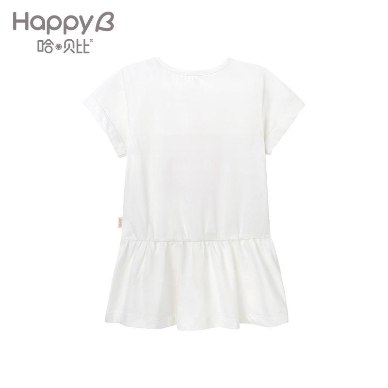 哈贝比（happyB） 儿童连衣裙夏季 婴儿连衣裙夏 女宝宝短袖连衣裙