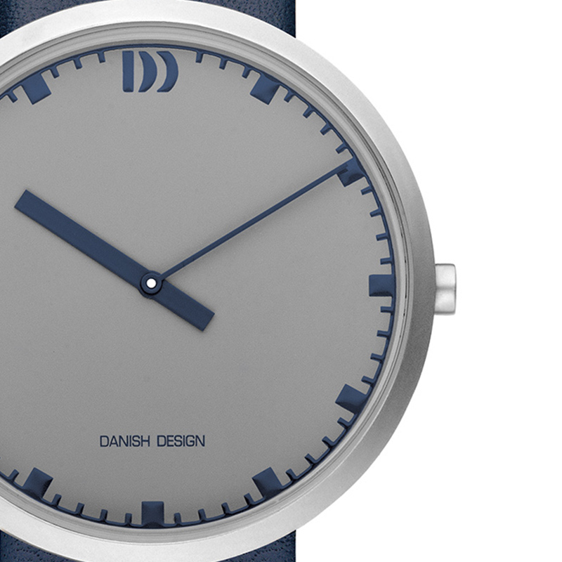 DDW中性手表男女通用时尚韩版石英表个性大表盘皮带Danish Design