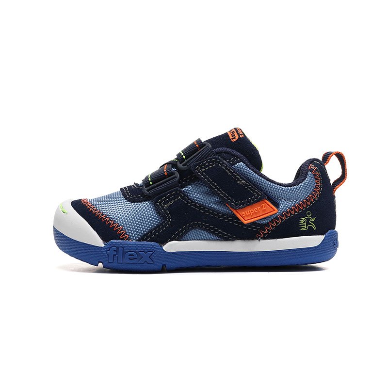 【自营】Skechers斯凯奇男小童休闲鞋耐磨低帮魔术贴运动鞋97880N 97880N/NVLB海军浅 24码/135