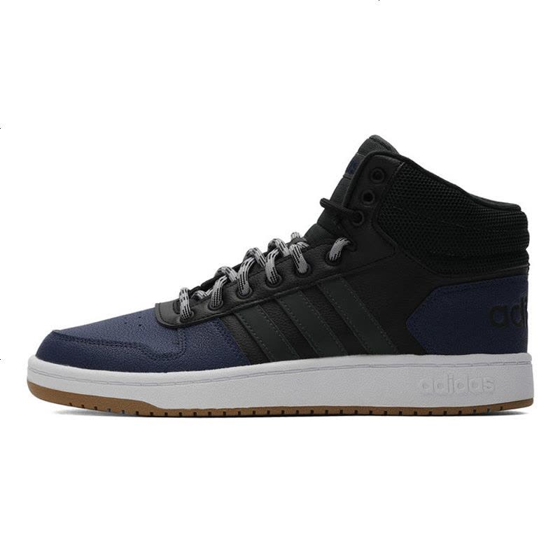 ADIDAS阿迪达斯新款男子运动舒适耐磨高帮休闲鞋B44613图片