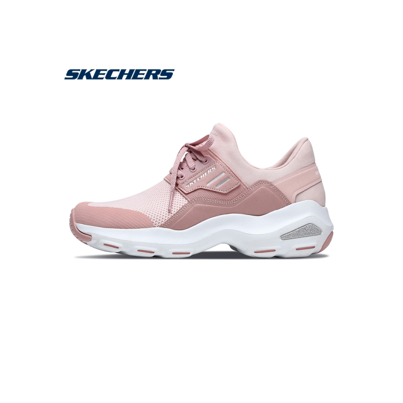 Skechers斯凯奇情侣新款男女D’lites熊猫鞋时尚懒人休闲鞋12860