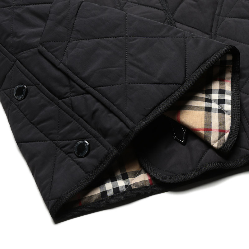 BURBERRY 博柏利 女款 锦纶菱形绗缝温控谷仓夹克棉服外套 80217511