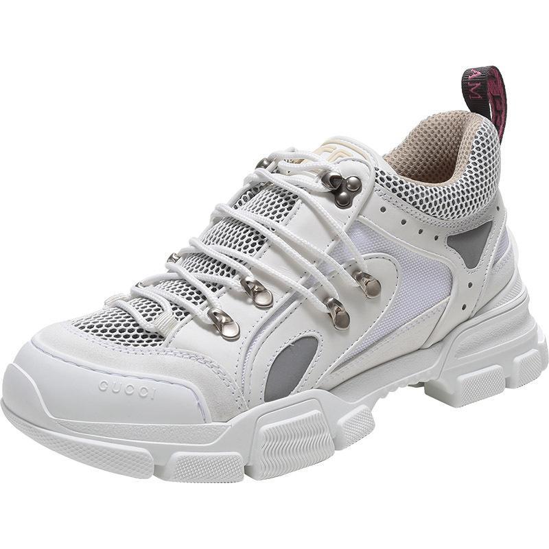 gucci古驰男士flashtrek系列织物配皮运动鞋543162ggz80