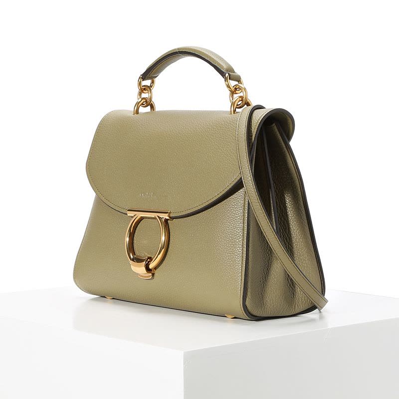 预订FERRAGAMO GANCINI 手提单肩斜挎包21H493 金扣图片