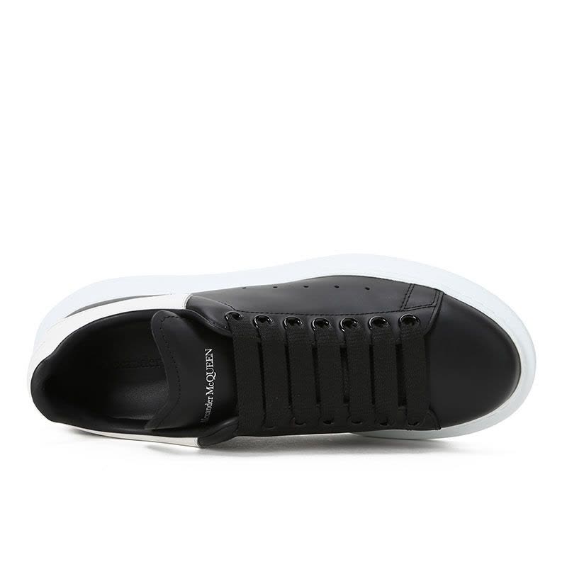 McQueen Sneakers Oversize阔型鞋 白色厚鞋底光面皮553770白尾图片