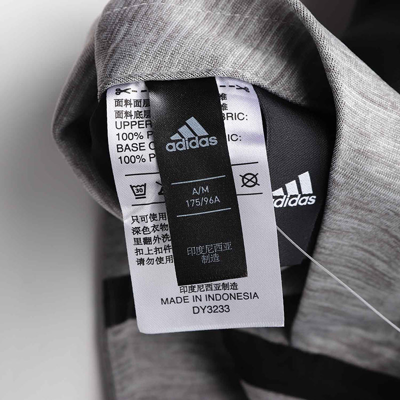adidas男服夹克外套篮球罗斯ZNE休闲运动服DY3233 L DY3233灰色