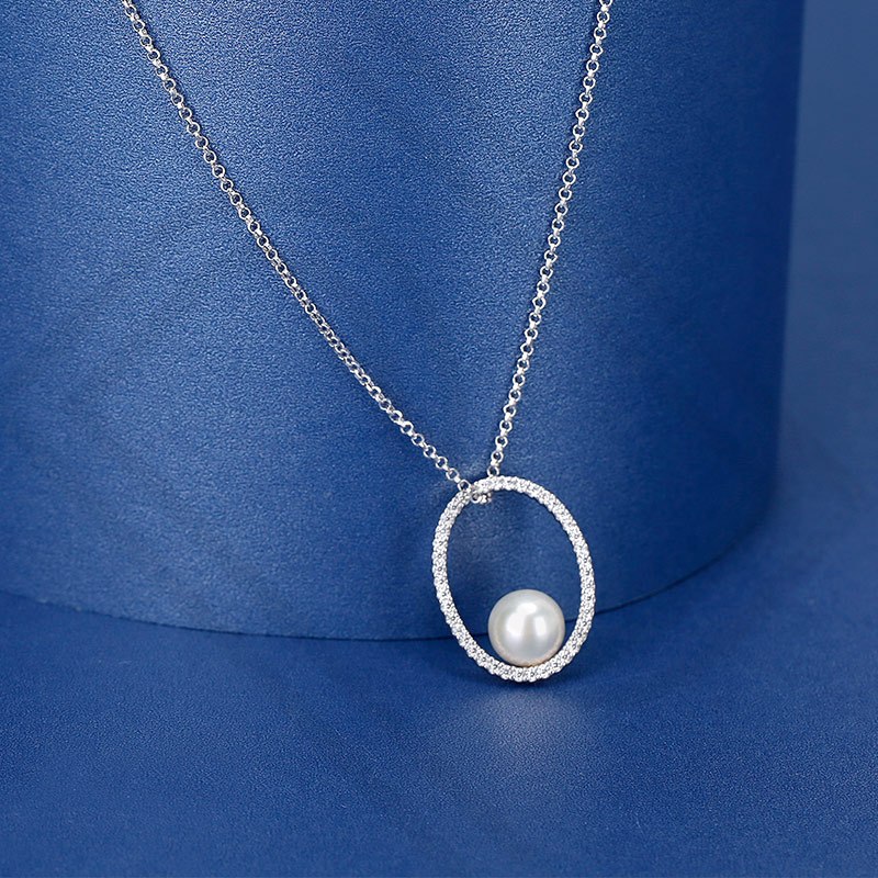 明星同款apmmonaco珍珠项链女2020新款潮锁骨链毛衣链吊坠送女友礼物