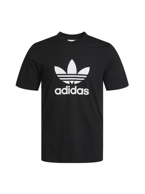 adidas阿迪三叶2021男子TREFOIL T-SHIRT圆领短T恤GN3462