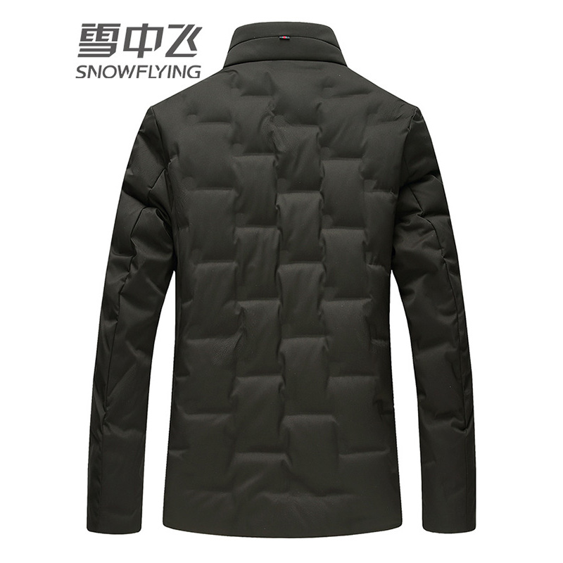 雪中飞·羽绒服男 短款冬季2019新款男士保暖修身上衣潮