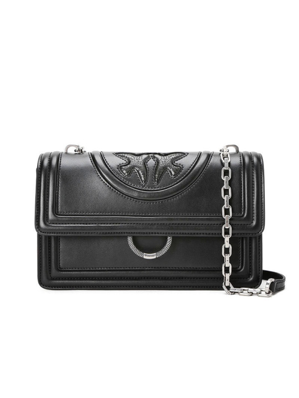 Pinko LOVE 压花单肩包 1P21F3