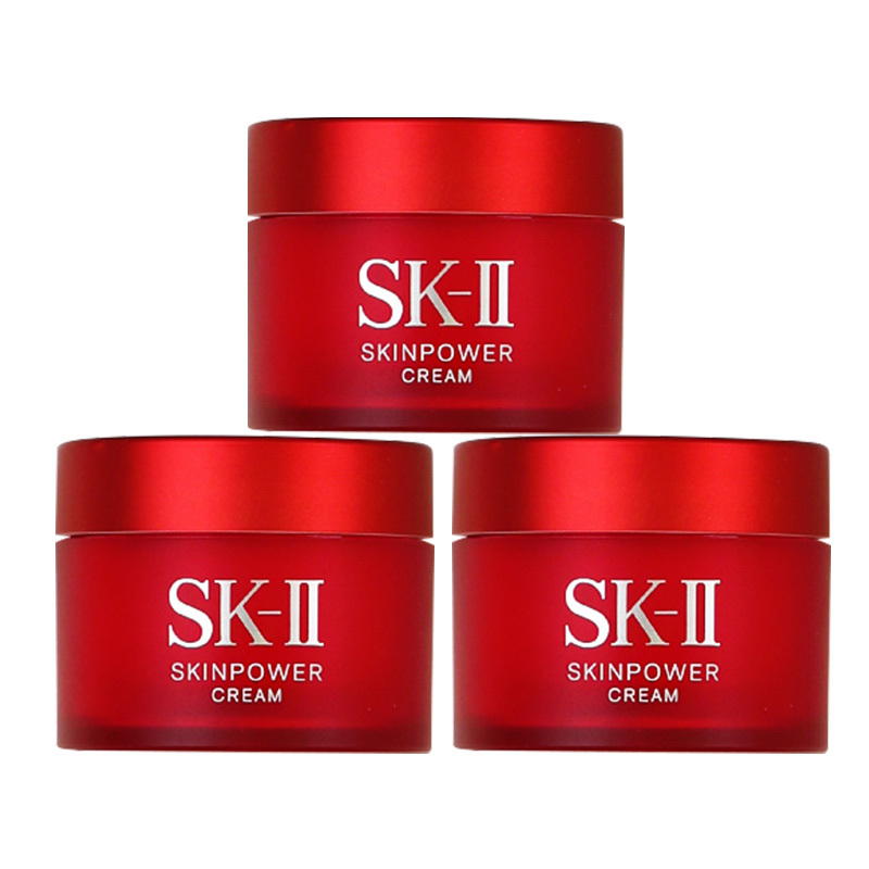 [专柜正品 顺丰速运]日本SK-II 美之匙 大红瓶面霜 中小样15g*3保湿补水 提拉紧致