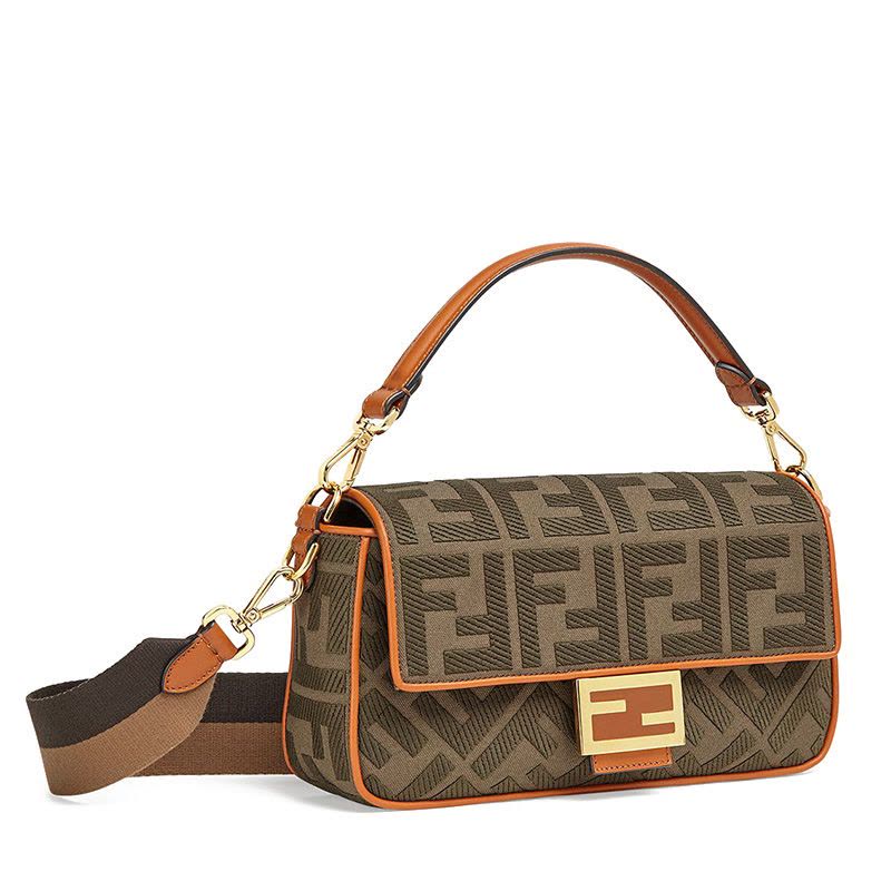 FENDI BAGUETTE手袋 中号手提单肩包 26*14*4CM 皇家蓝图片