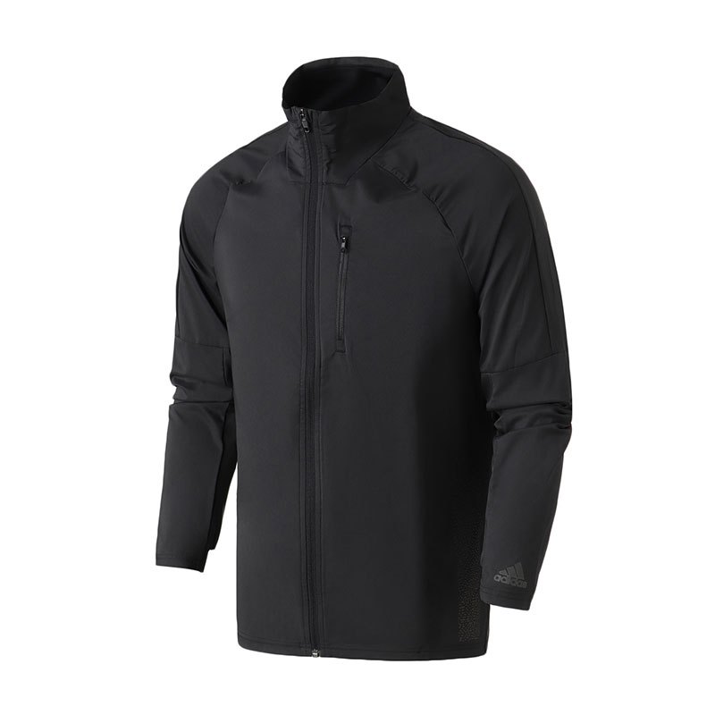 【自营】adidas男服外套夹克跑步休闲运动服D73188