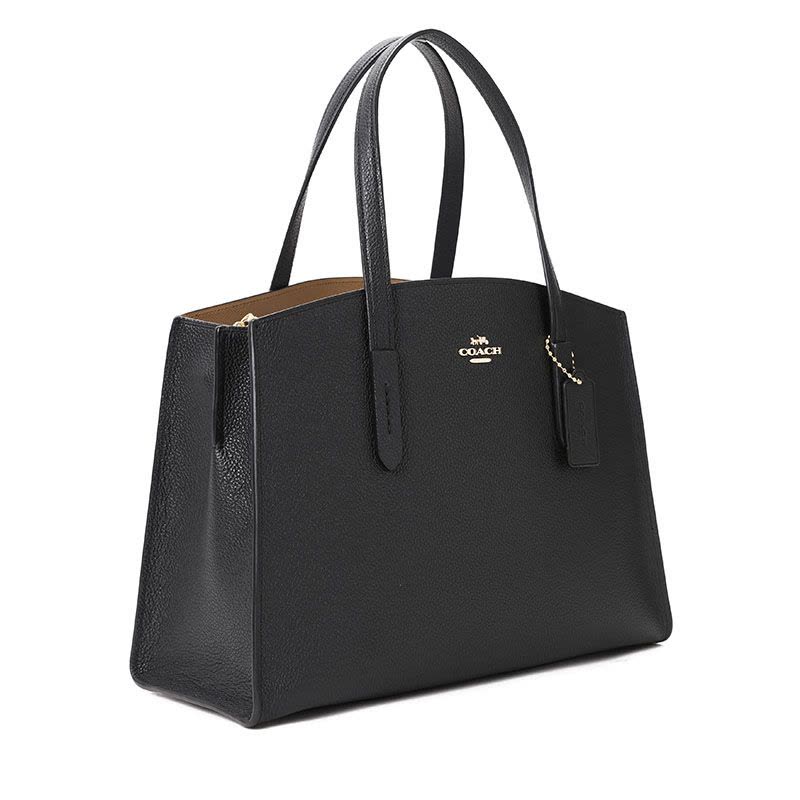 预订 COACH/蔻驰 女包粒面皮革手拎斜挎查理包 25137图片
