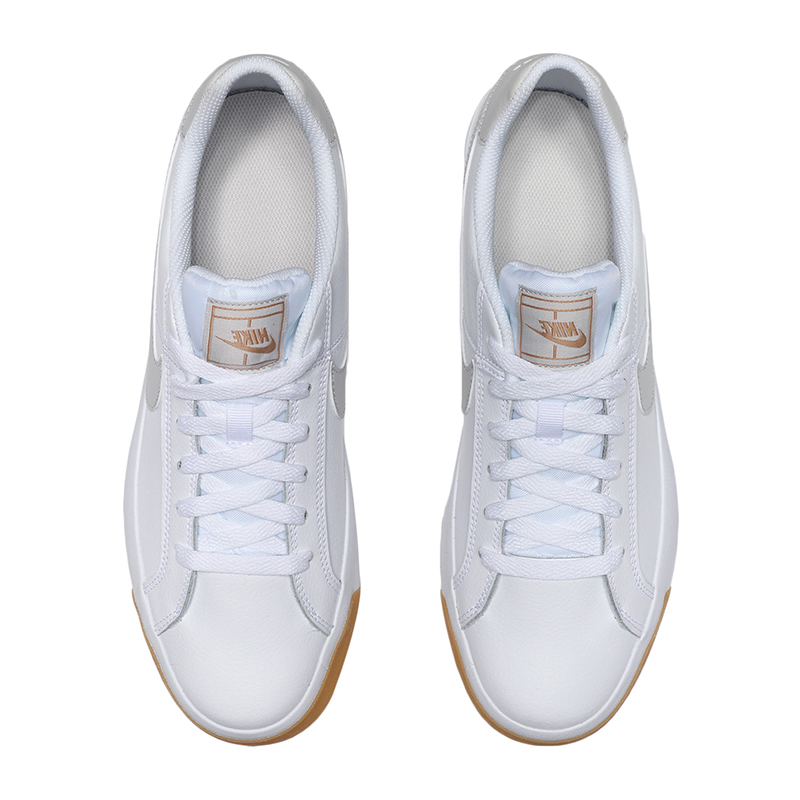 nike耐克男鞋板鞋court皮面时尚舒适休闲运动鞋bq4222