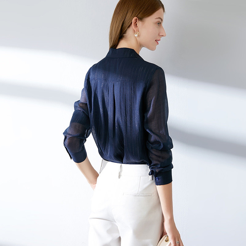 晚白onebuye女士衬衫