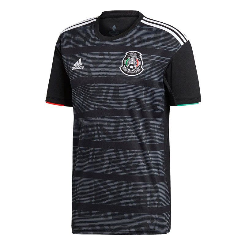 Adidas阿迪达斯T恤 墨西哥美洲杯小豌豆足球服主场短袖球衣DP0206图片