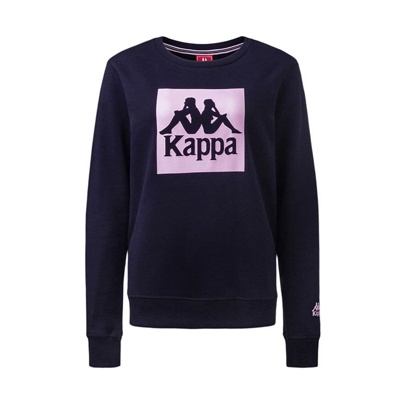 KAPPA/卡帕专柜女子运动服秋款圆领套头针织卫衣|K0862WT13图片