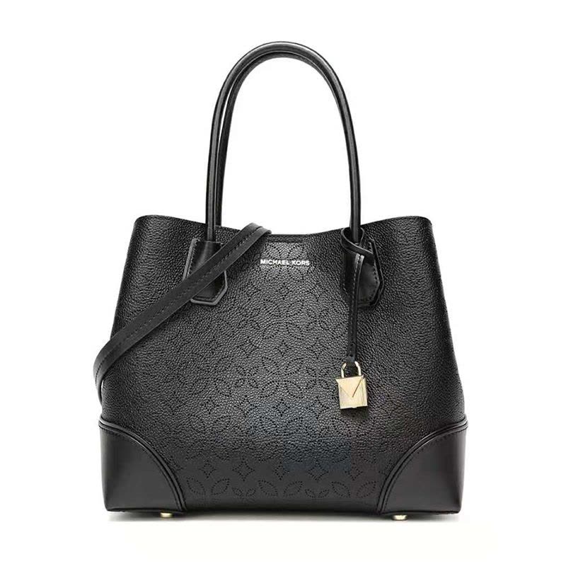 MICHAEL KORS MERCER 通勤手拎包 暗纹印花 粒面皮 30H8GZ5T6T图片