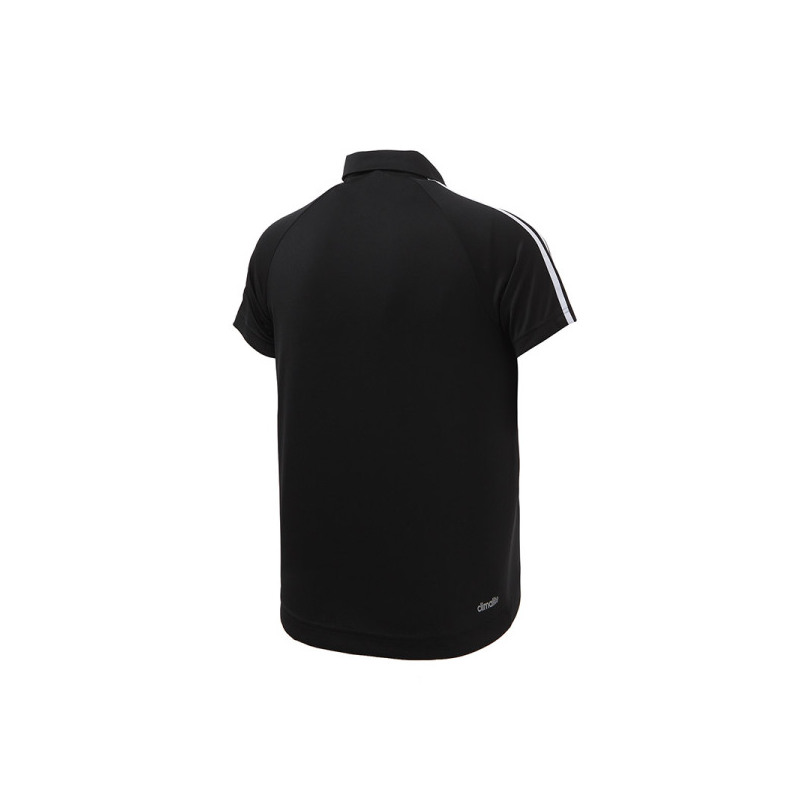 【自营】adidas阿迪达斯男子短袖POLO翻领T恤夏季款运动服BK2601 L BK2601黑色