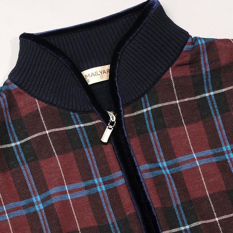 美尔雅(MAILYARD)男装毛衫 羊毛商务休闲男士毛衣 男式羊毛衫开衫 112图片