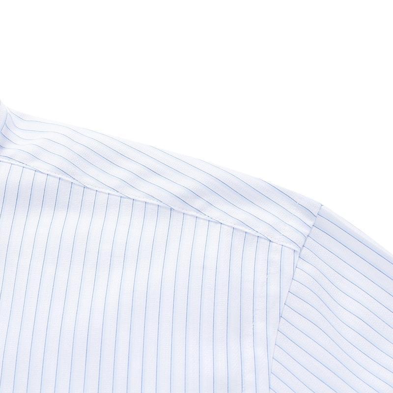 Youngor/雅戈尔春季新品男士商务正装蓝色DP免烫长袖衬衫248IJA