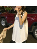 运动小背心女韩版夏季性感外穿女装宽松无袖T恤上衣吊带打底衫女