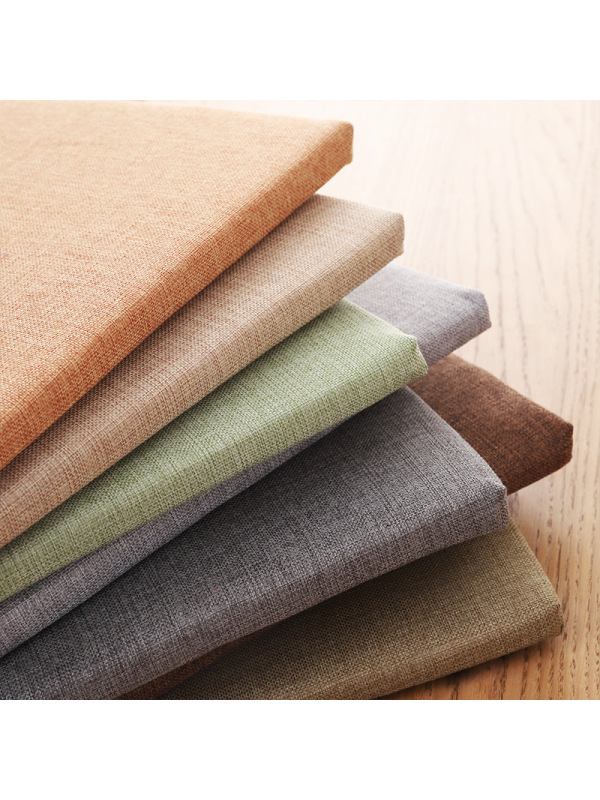 Ceba棉麻椅子坐垫夏季学生宿舍椅垫家用凳子垫子屁股垫办公室座垫