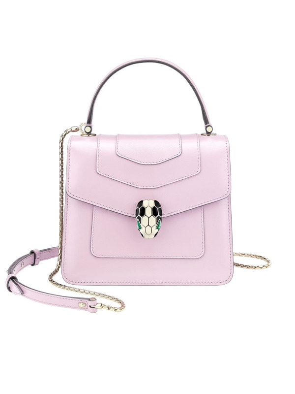 BVLGARI/宝格丽 SERPENTI FOREVER 单肩包 288712 玫瑰色