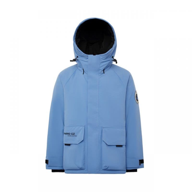 波司登2020新款羽绒服男短款韩版防风冲锋衣工装外套冬B00143401图片