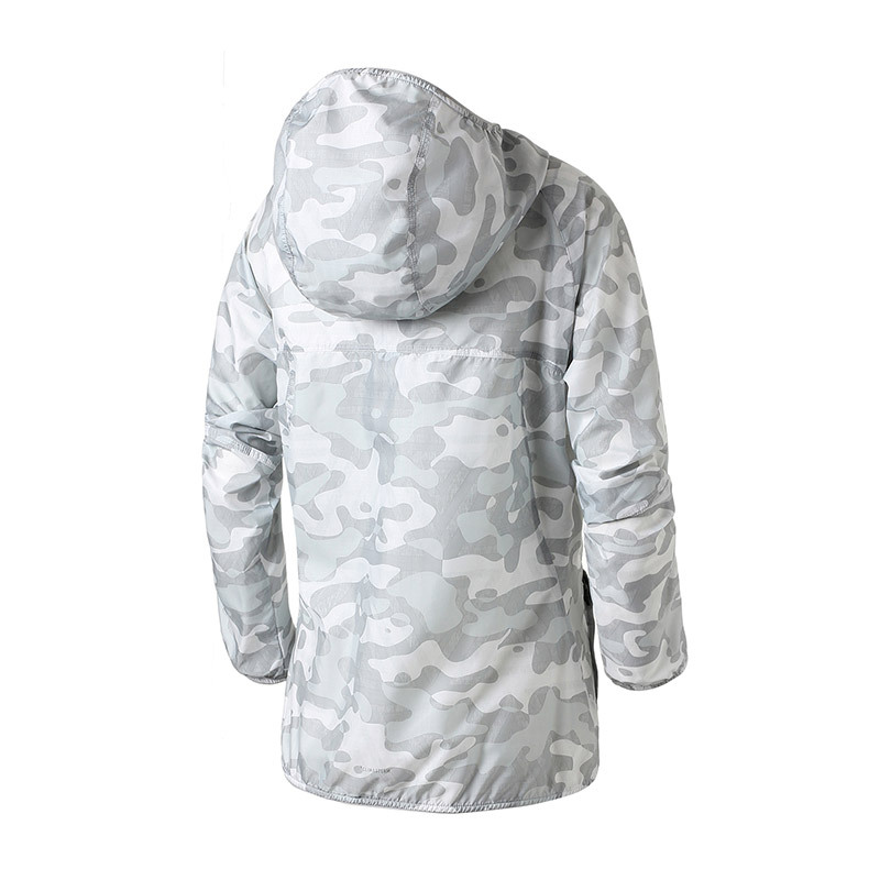 【自营】adidas阿迪达斯女子外套夹克跑步防风休闲运动服CV4879 M CV4879灰色