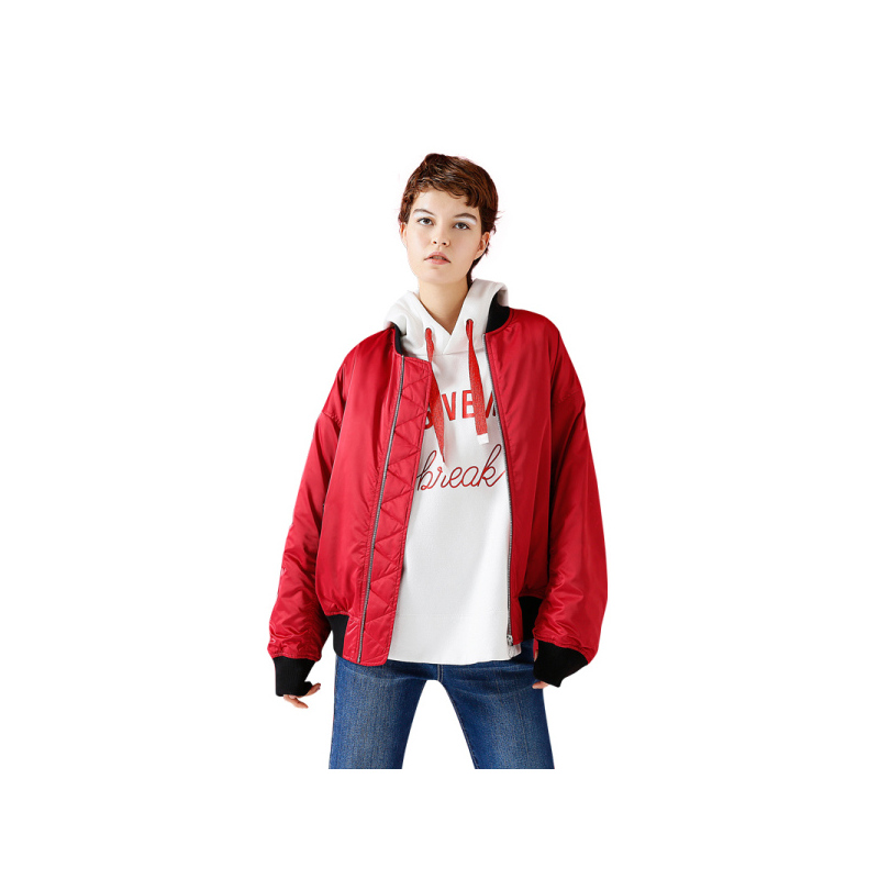 初语棉袄女棉服复古宽松百搭短款棉衣外套夹克