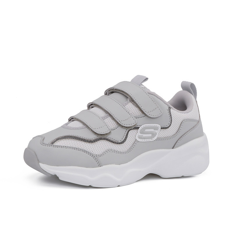 Skechers斯凯奇SNH48D’lites女士厚底增高情侣熊猫运动休闲鞋88888104