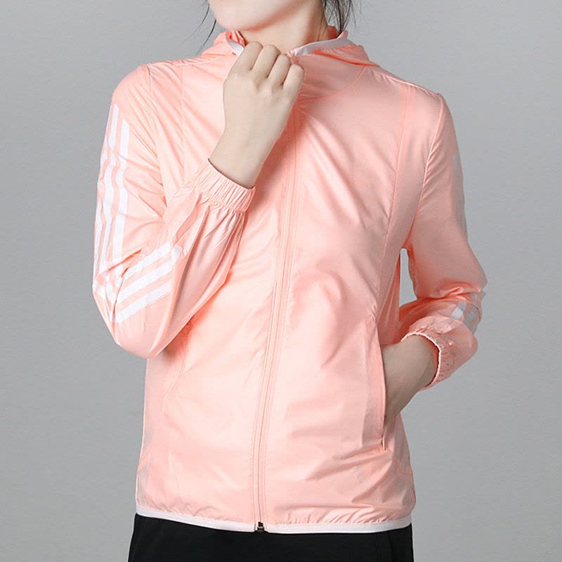 Adidas阿迪达斯女装2018秋季新款NEO防风透气夹克休闲外套DU2408 XL DU2408图片