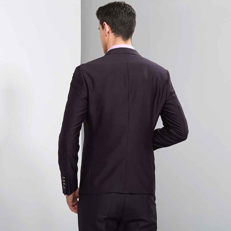 才子男装2018秋冬新款职业装商务休闲西装套装新郎结婚礼服伴郎服